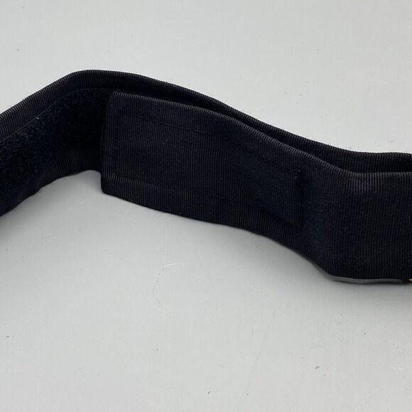 Vintage Gutos Confetti Lucite Buckle on Braided Fabric Ione Belt USA OSFA - Picture 4 of 7